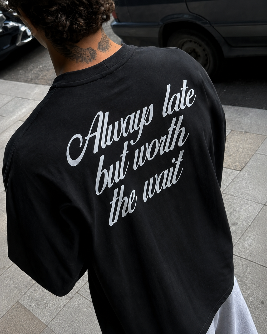 WOLF BLACK LONGSLEEVE
