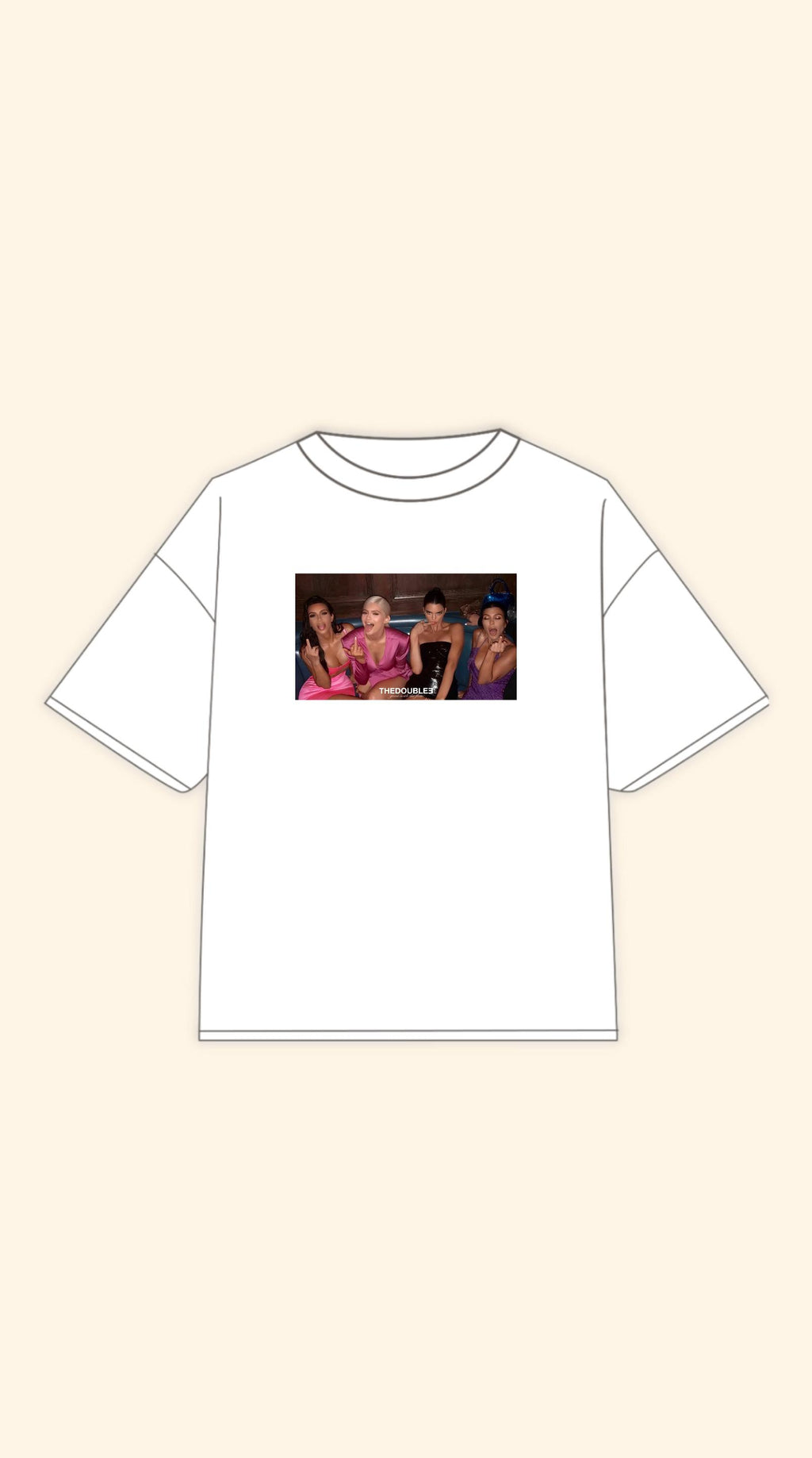 FUCKERS BOXY WHITE TEE