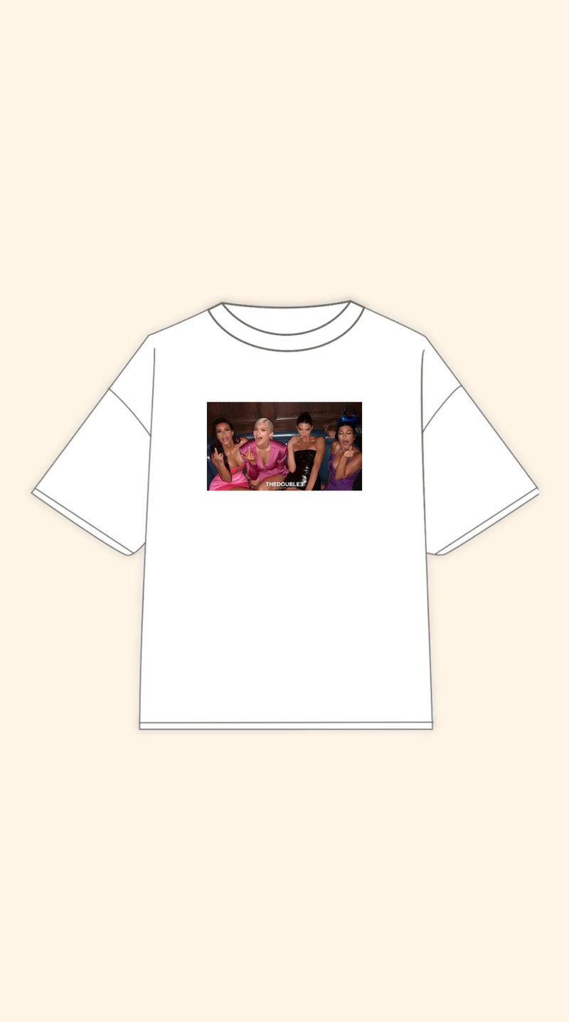 FUCKERS BOXY WHITE TEE