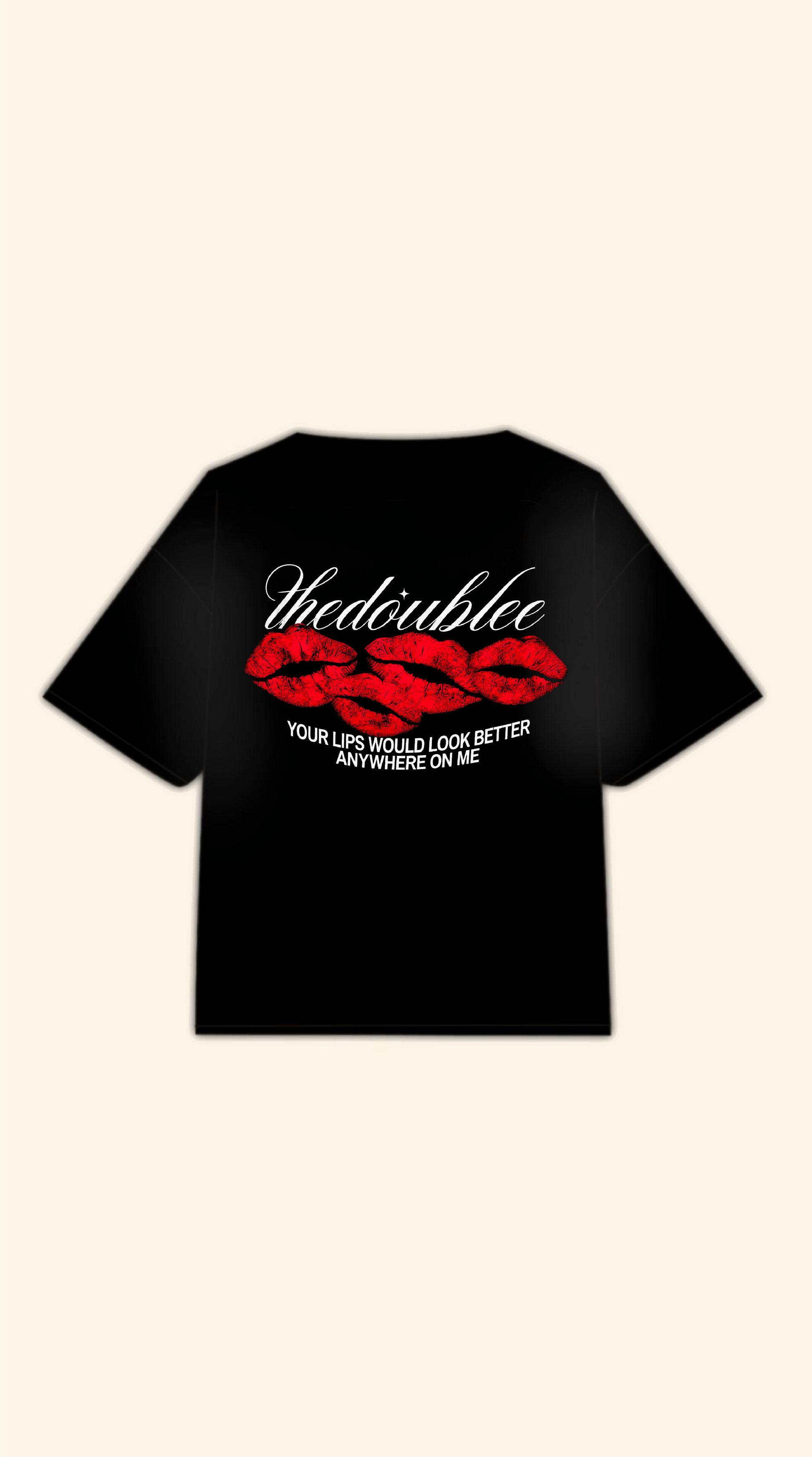 KISS BOXY BLACK TEE