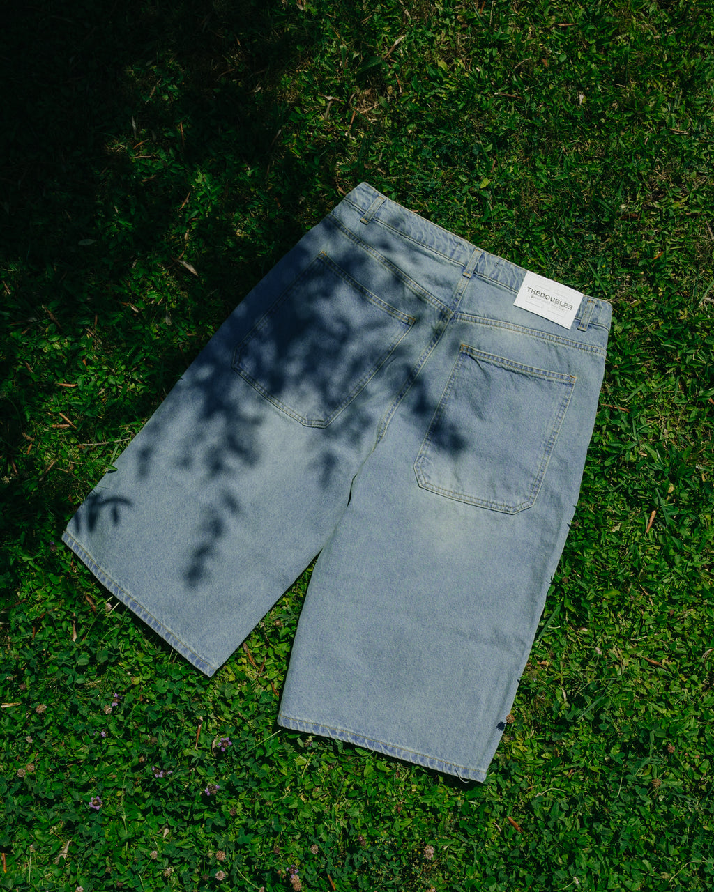 DENIM JORTS