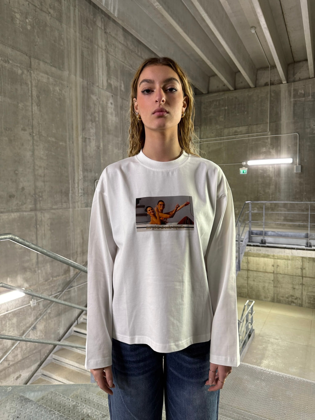 TEQUILA LONGSLEEVE TEE WHITE