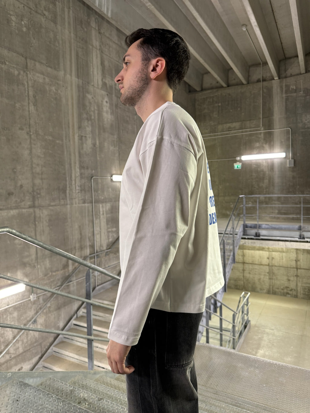 NOBODY LONGSLEEVE TEE BLACK