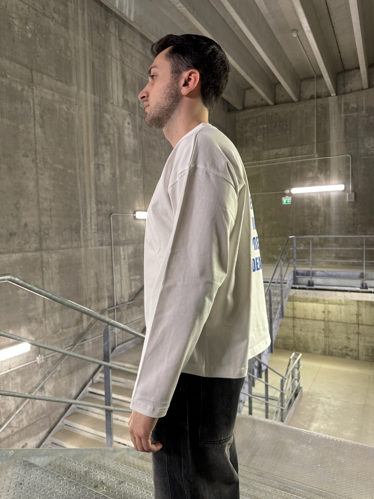 NOBODY LONGSLEEVE TEE BLACK