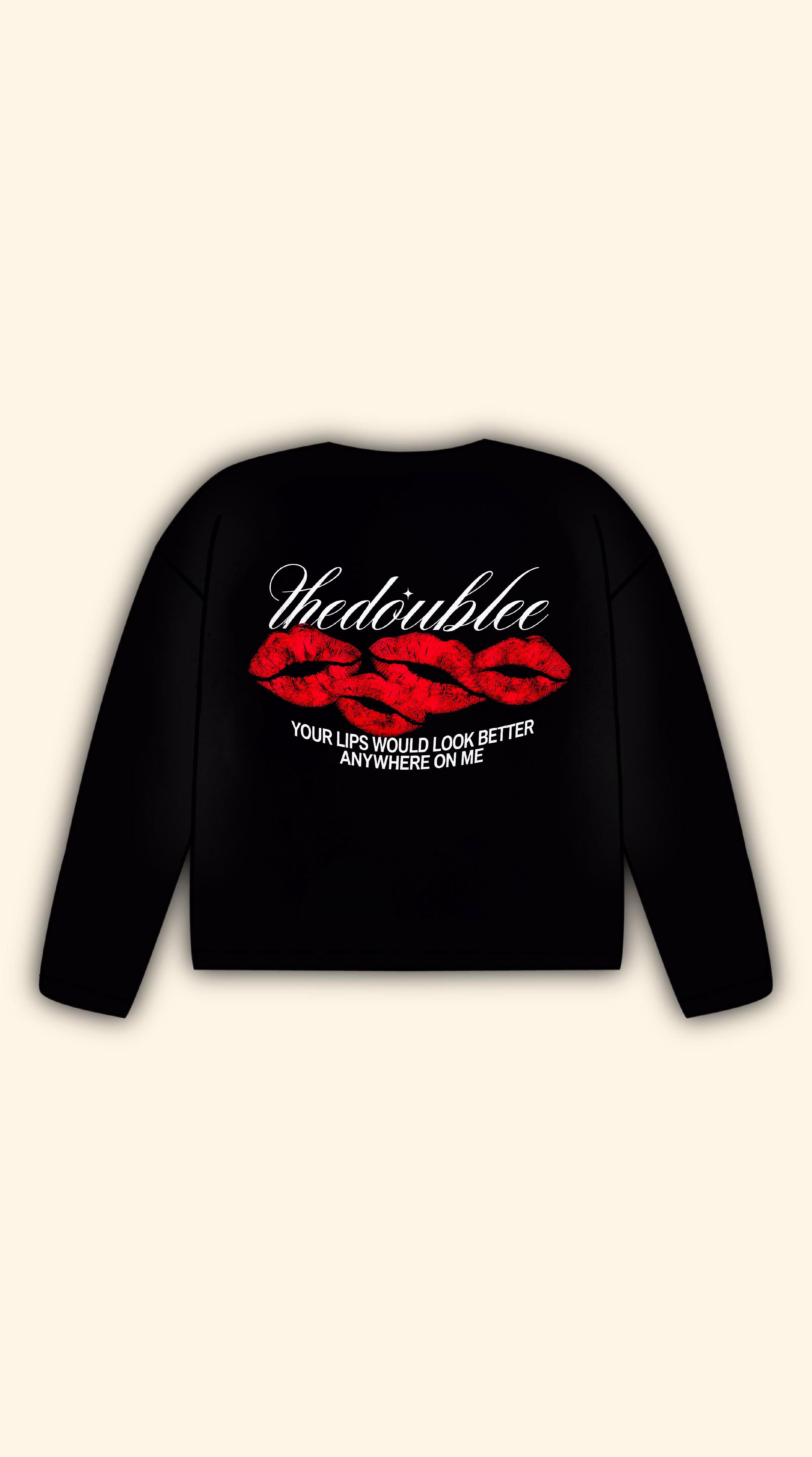 KISS BLACK LONGSLEEVE