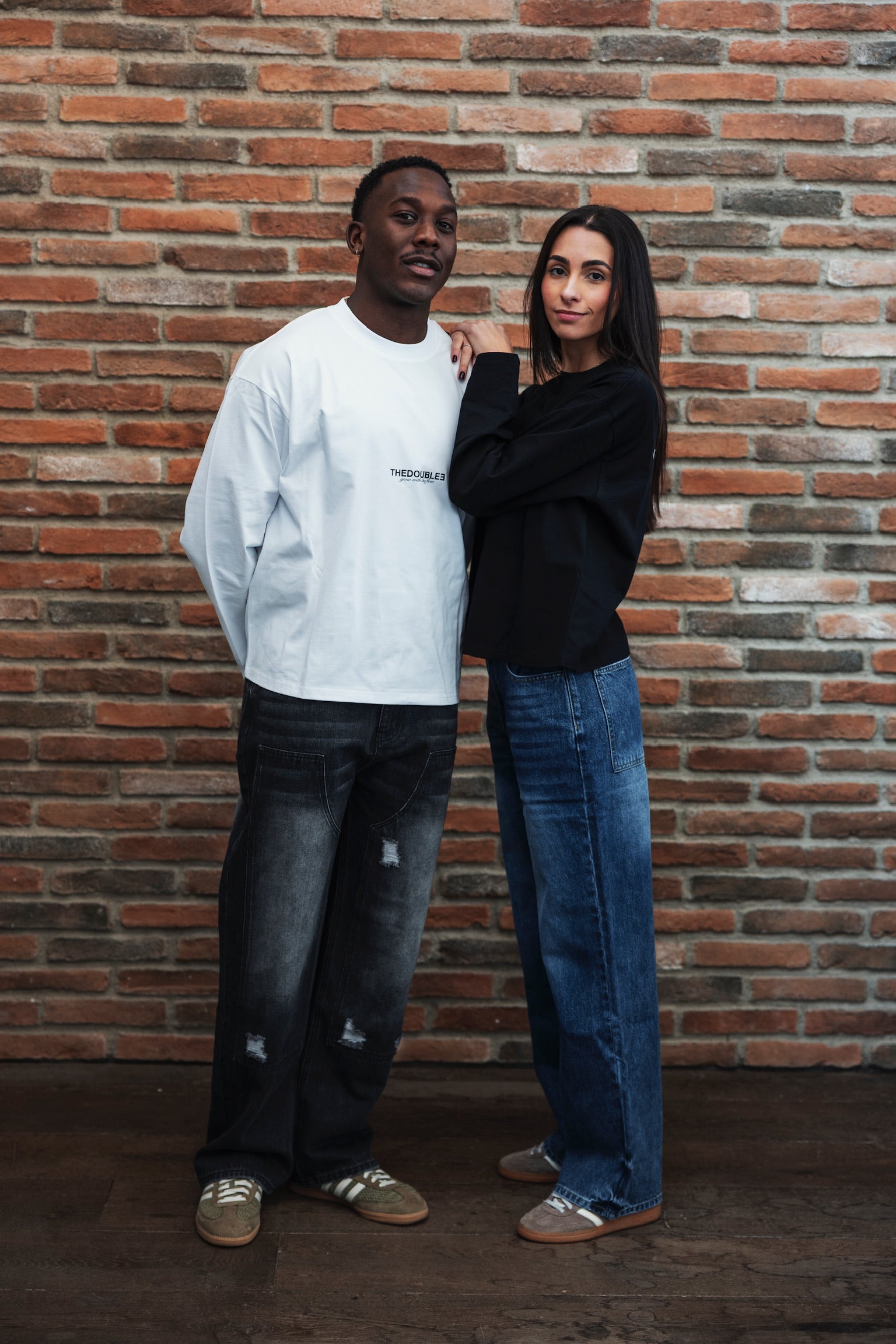 E LOGO LONGSLEEVE WHITE