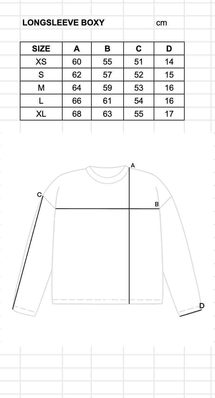 BLONDE LONGSLEEVE TEE BLACK