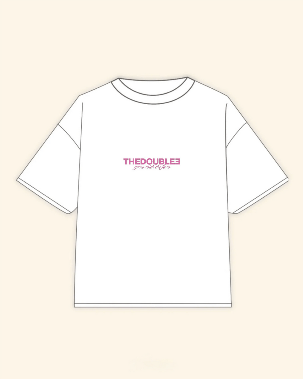 MY CRUSHES BOXY WHITE TEE