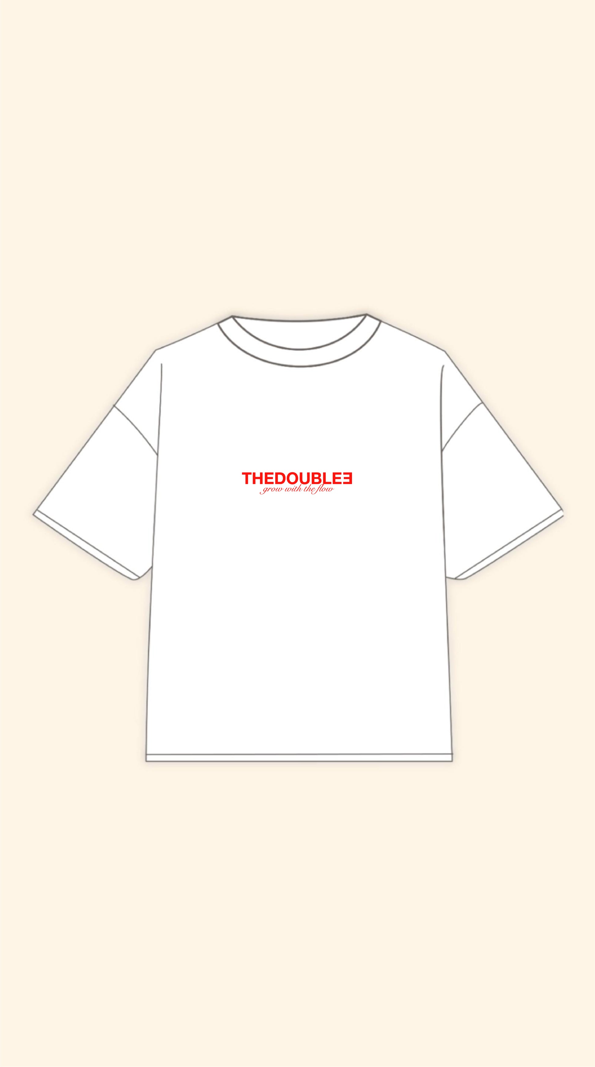 PARTY OR ME BOXY WHITE TEE