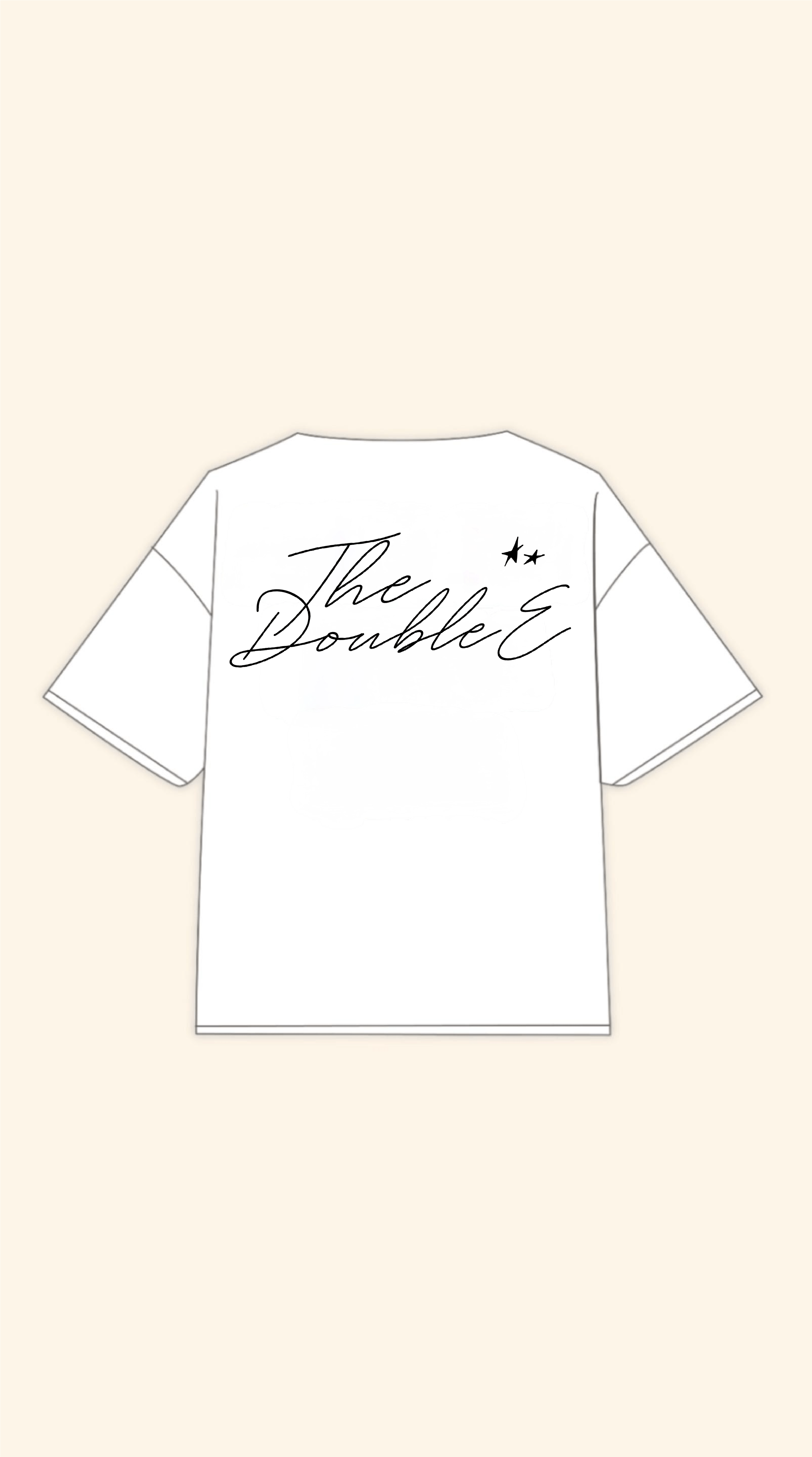 SIGNATURE BOXY WHITE TEE