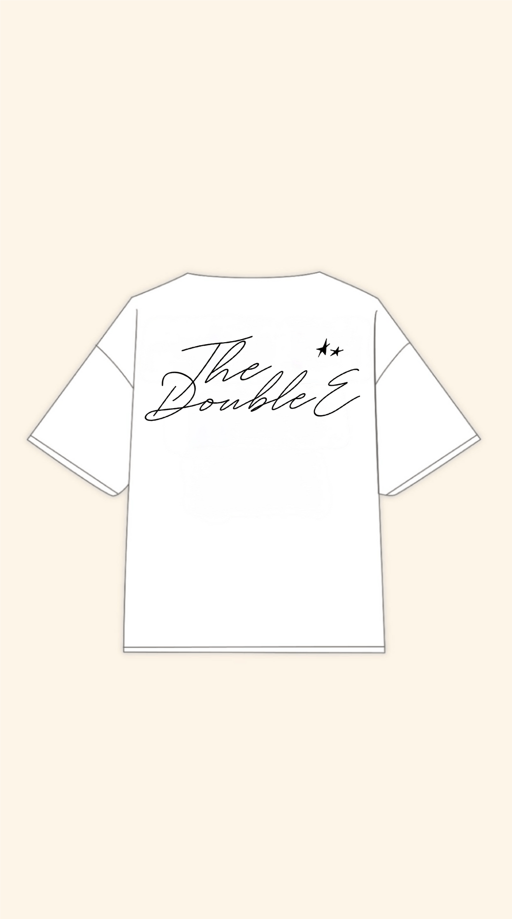 SIGNATURE BOXY WHITE TEE