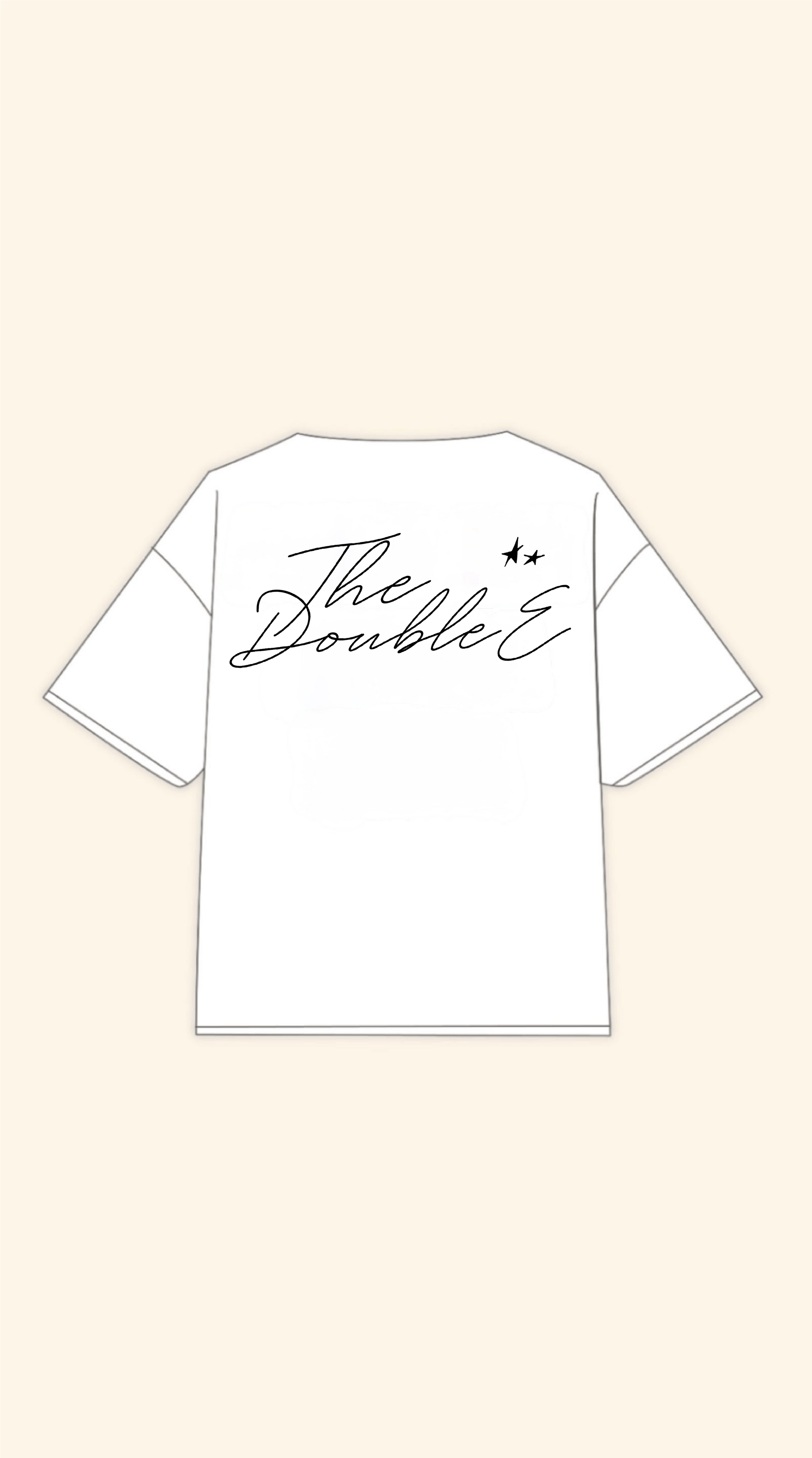 SIGNATURE BOXY WHITE TEE