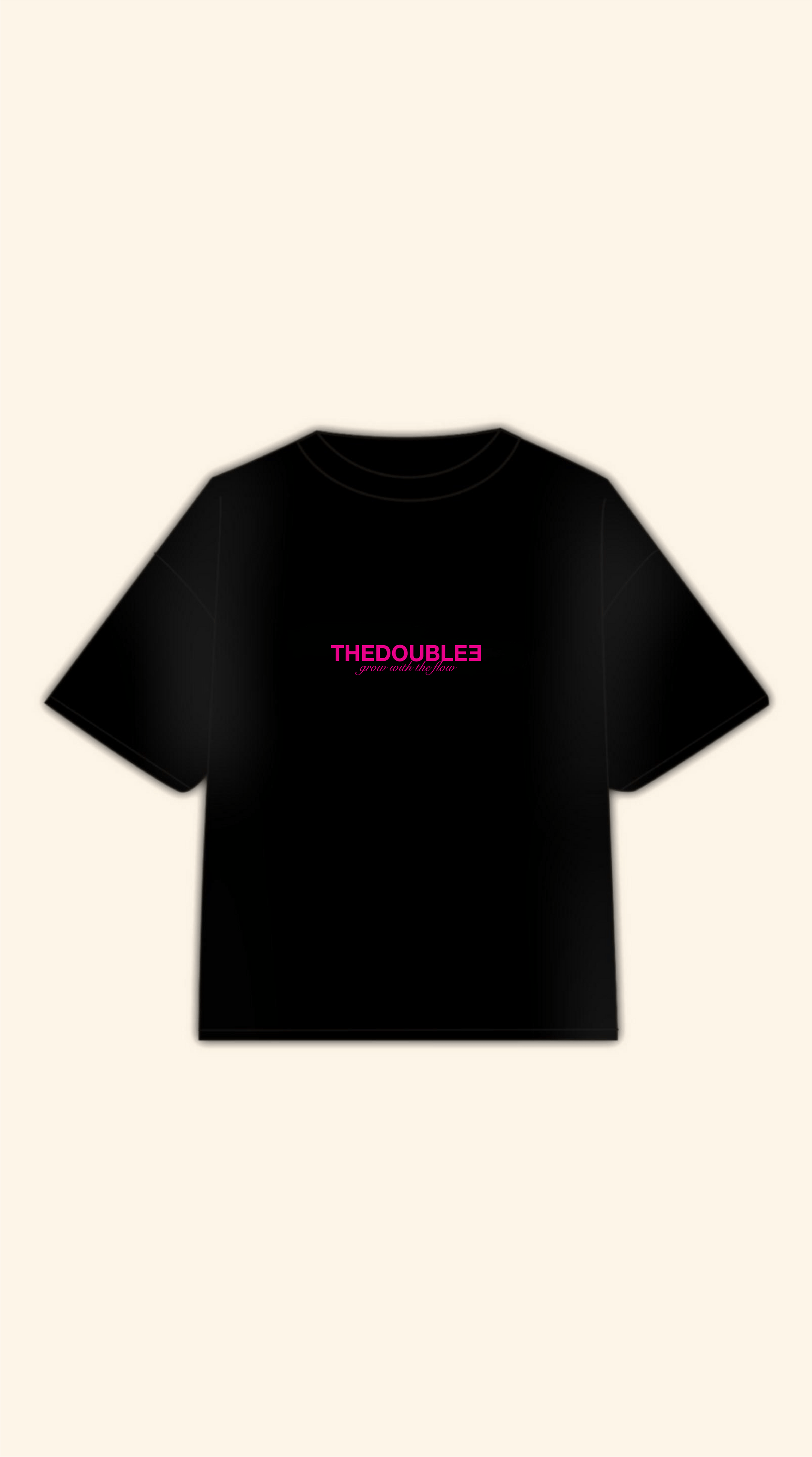 LUCKY STAR BOXY BLACK TEE
