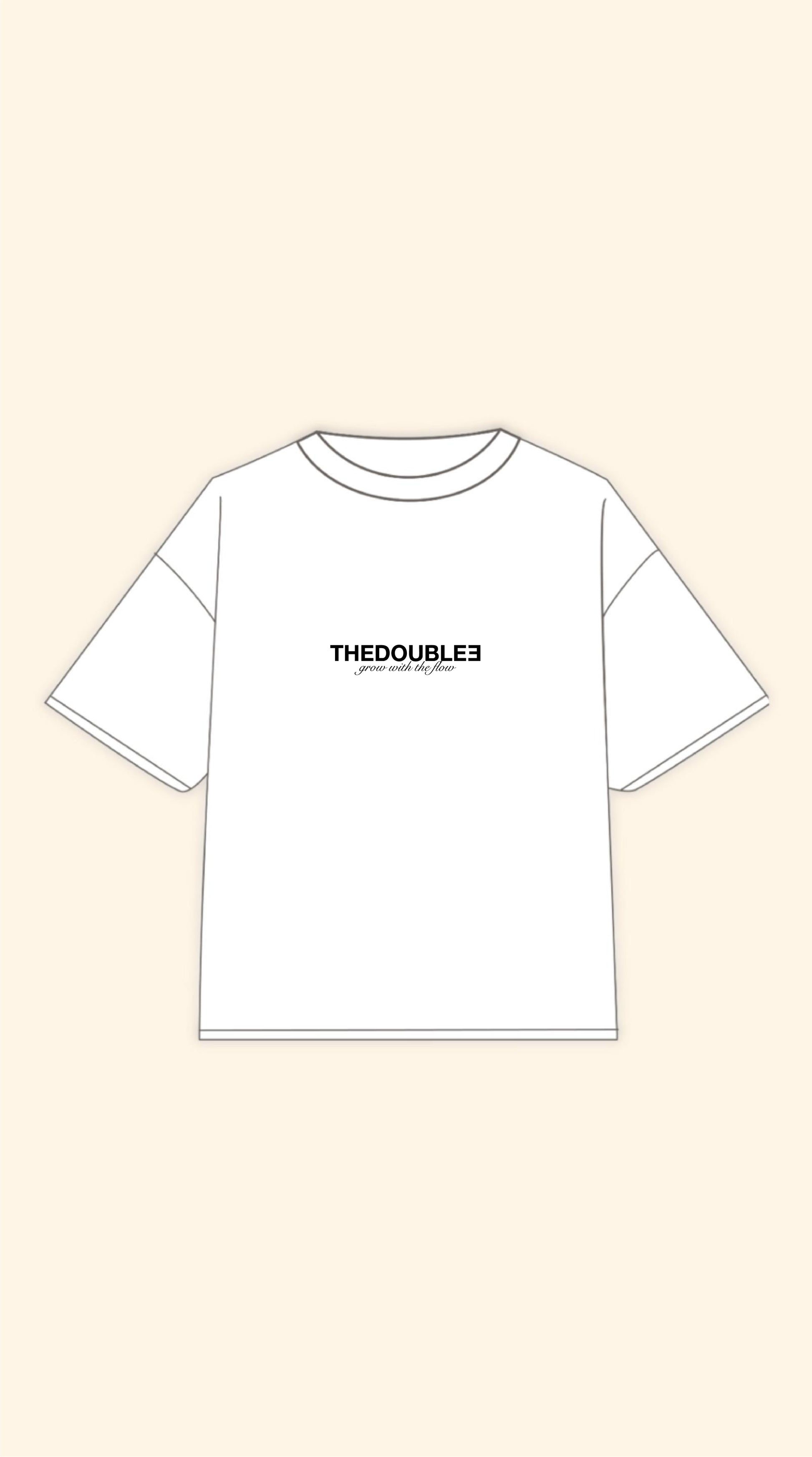 CREATE BOXY WHITE TEE