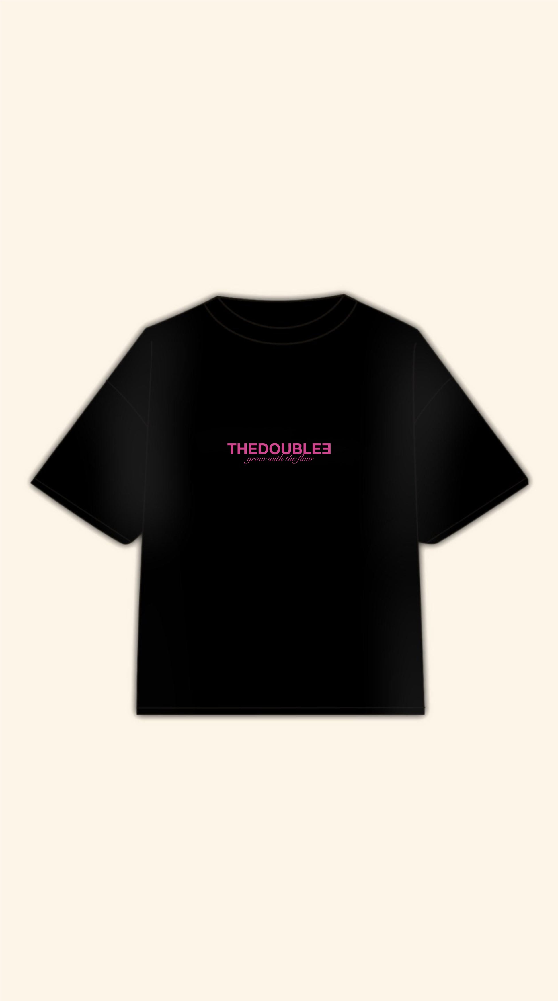 MY CRUSHES BOXY BLACK TEE