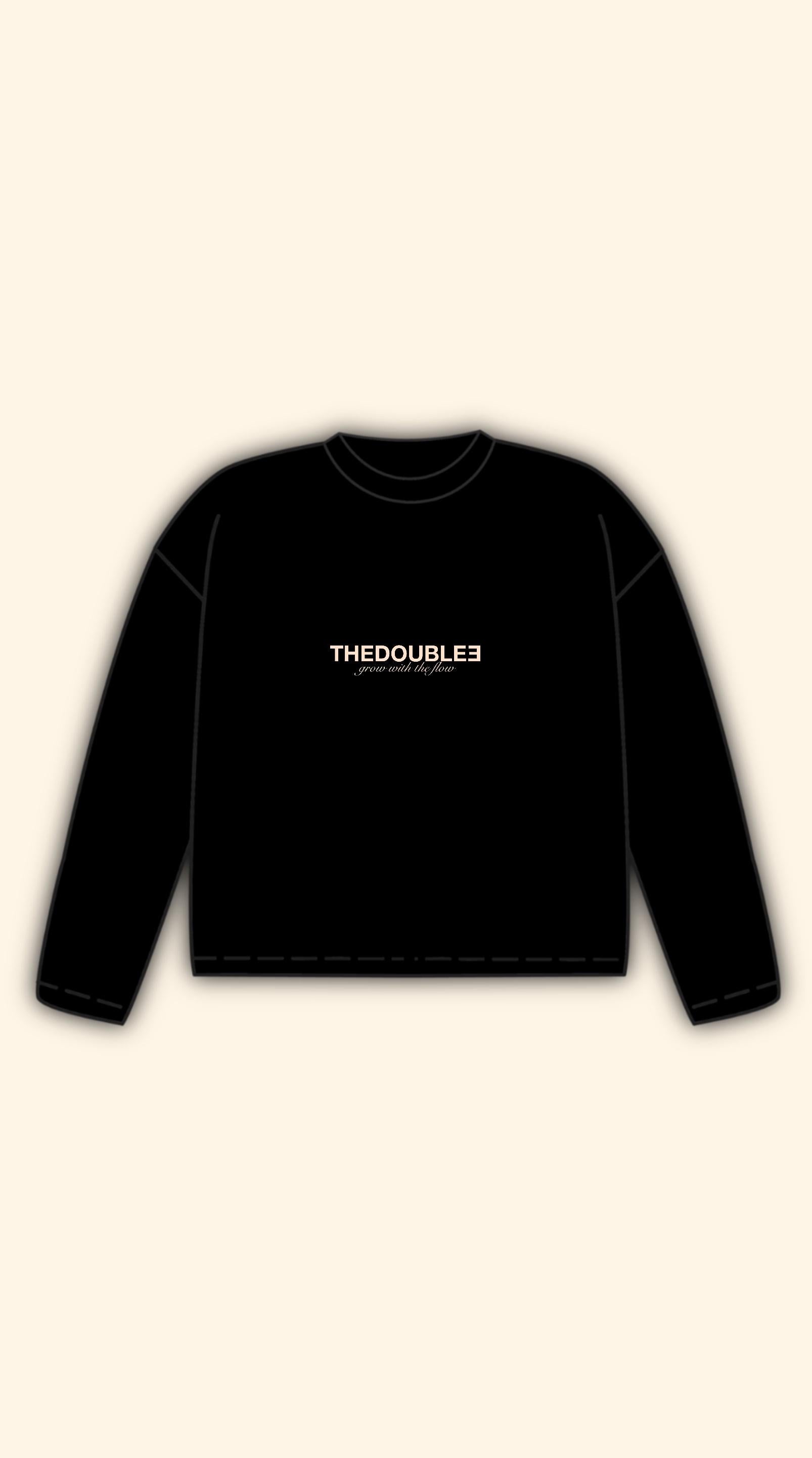 E LOGO LONGSLEEVE BLACK