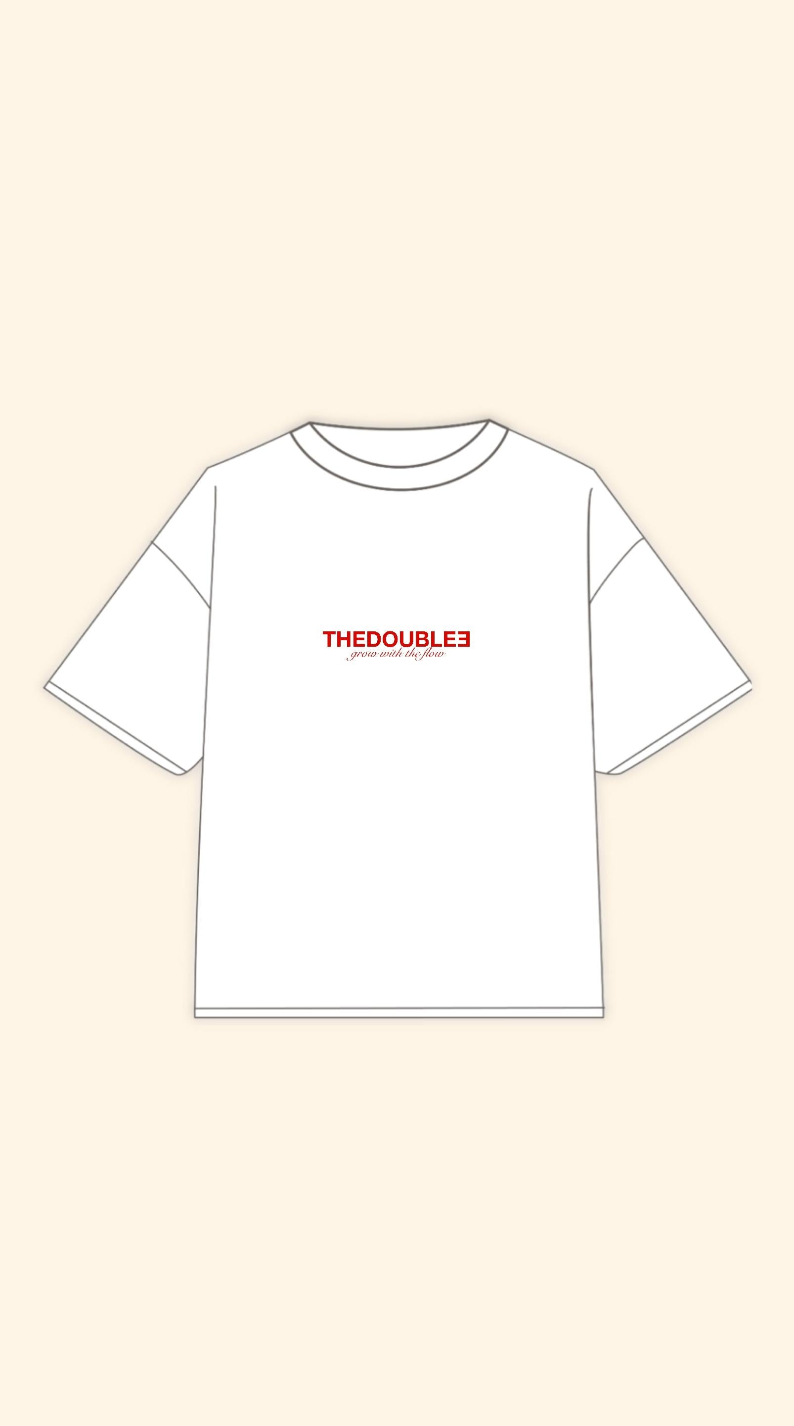 CRAZY BLONDE BOXY WHITE TEE