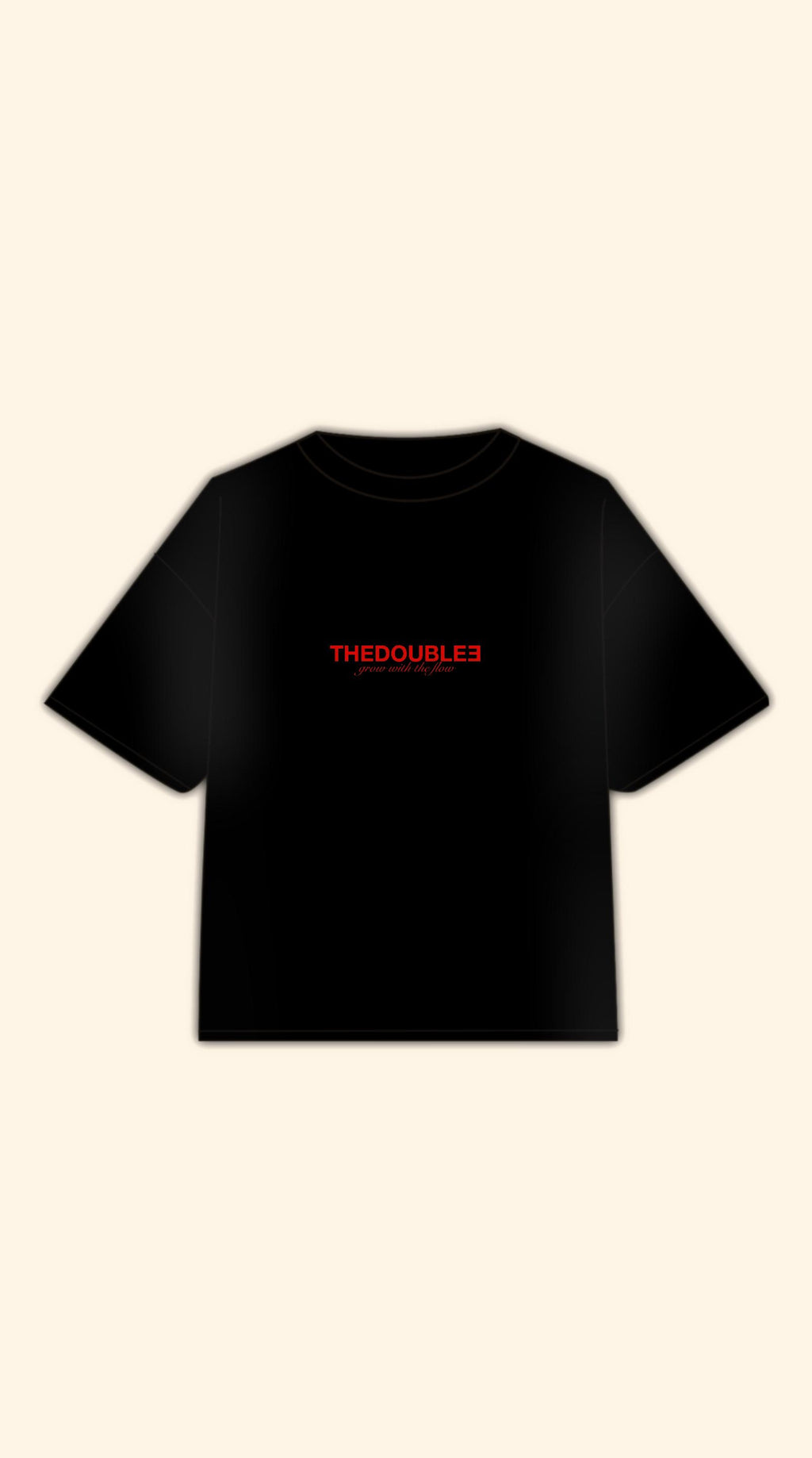 BLONDE LOVER LOVER BOXY BLACK TEE