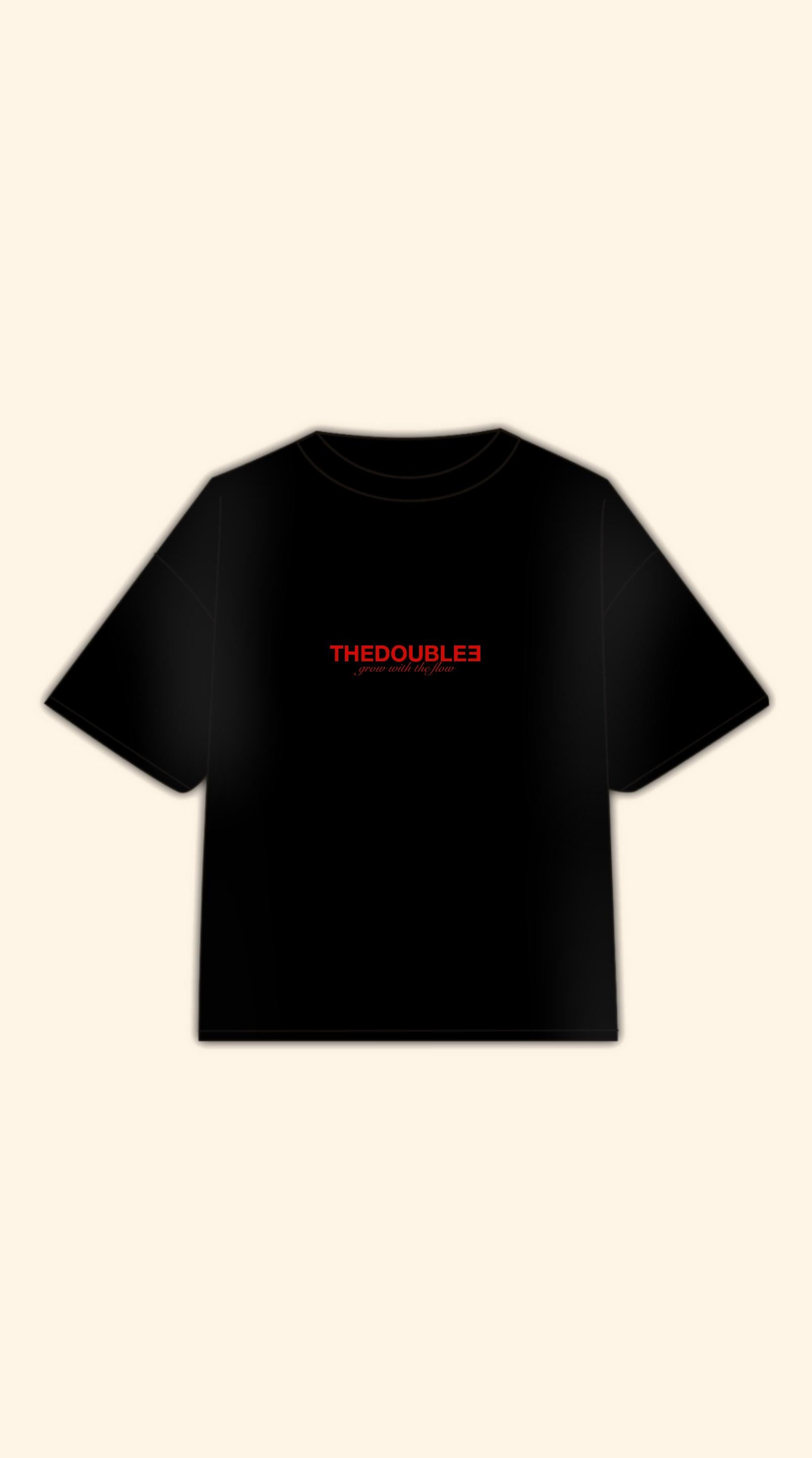 BLONDE LOVER LOVER BOXY BLACK TEE