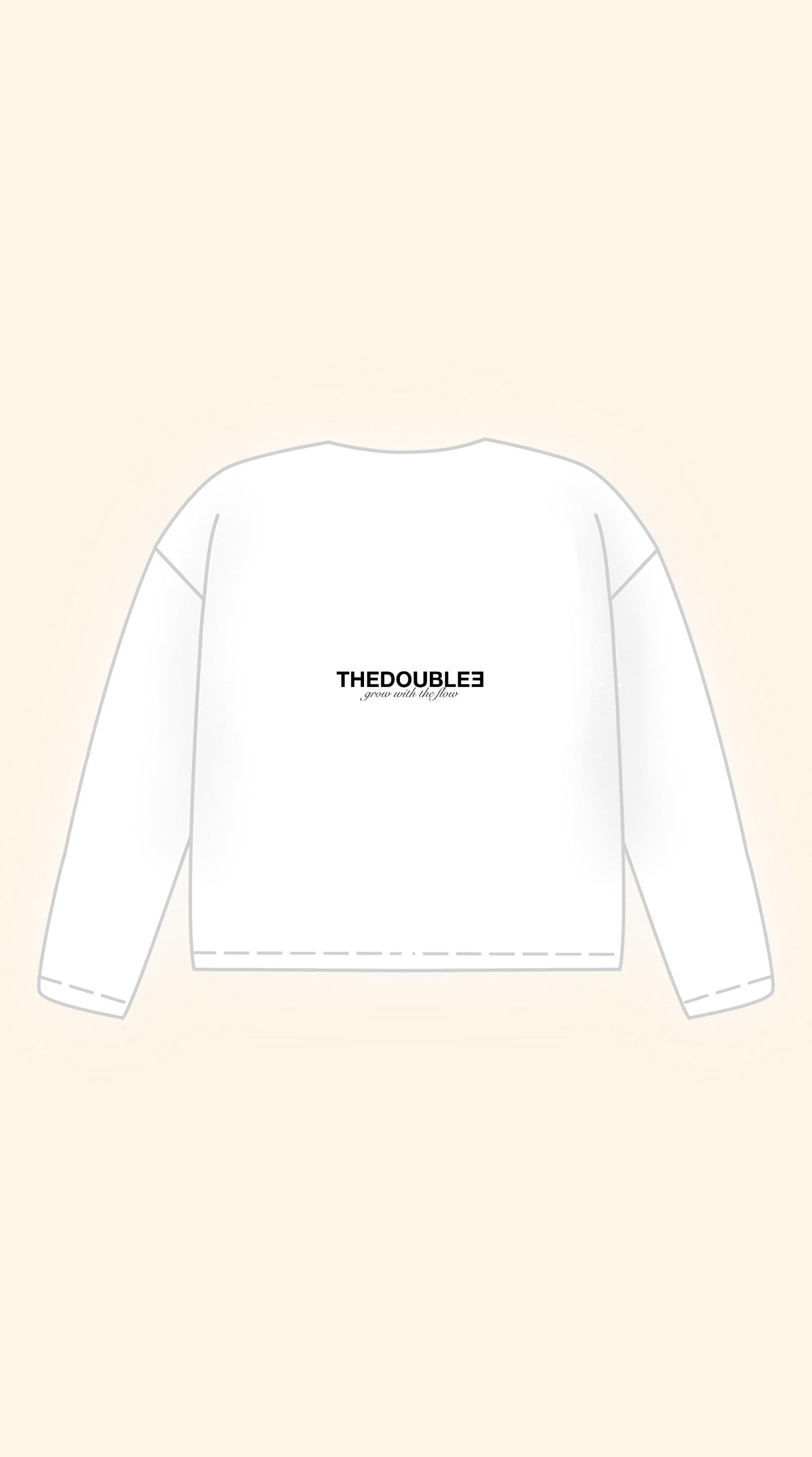 F**K LOVE BOXY WHITE LONGSLEEVE