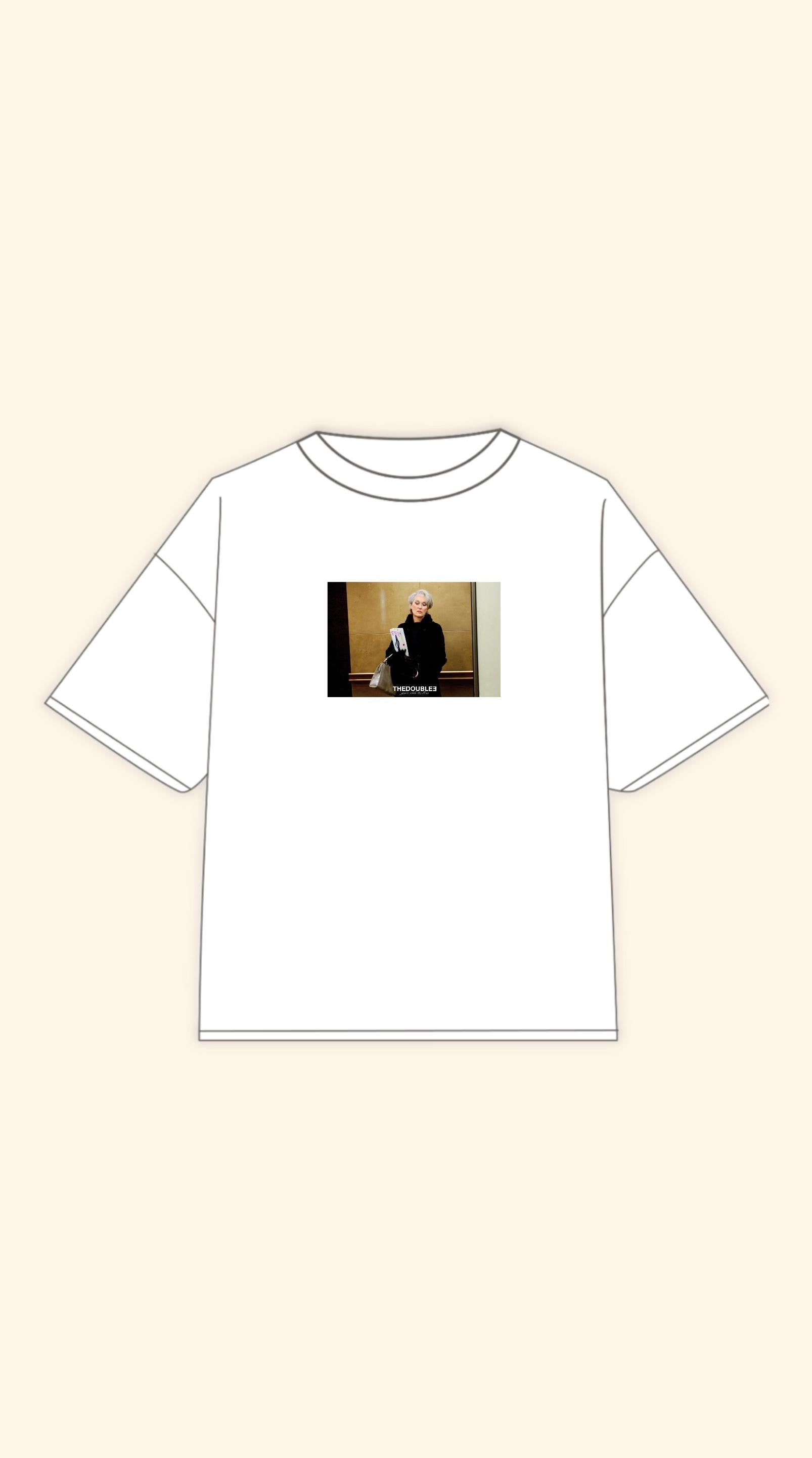 DEVIL BOXY WHITE TEE