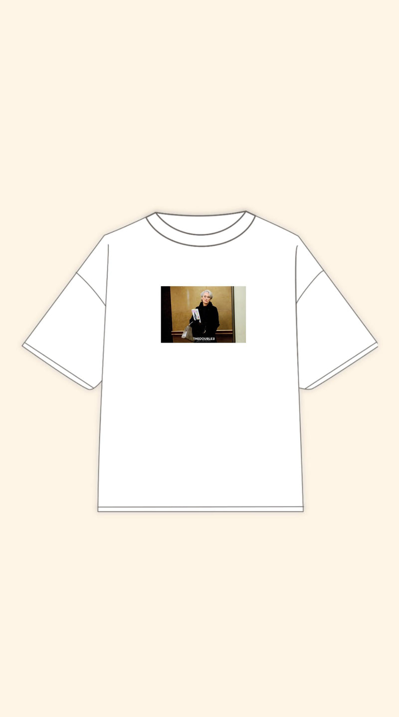 DEVIL BOXY WHITE TEE