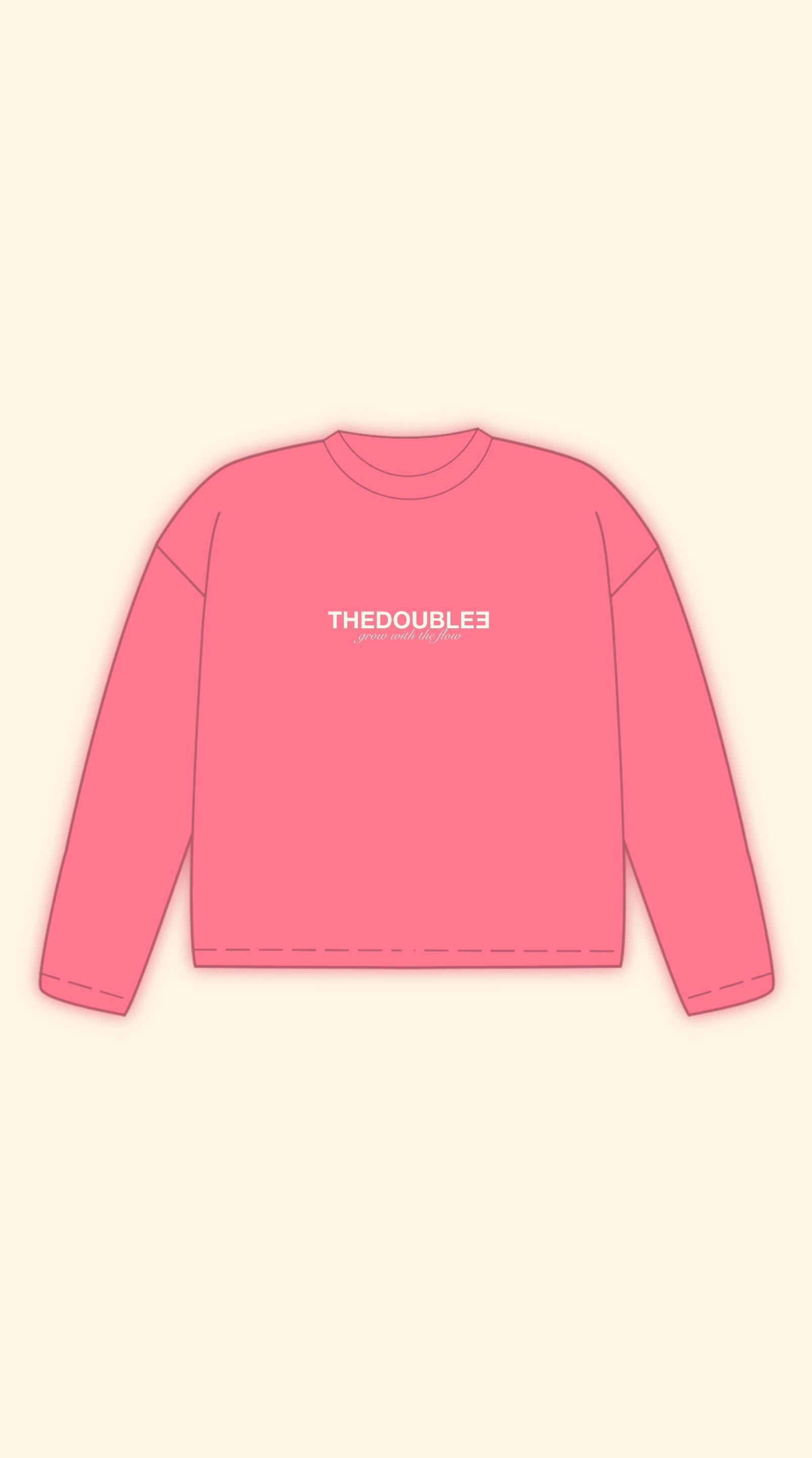 ANYONE BOXY PINK LONGSLEEVE