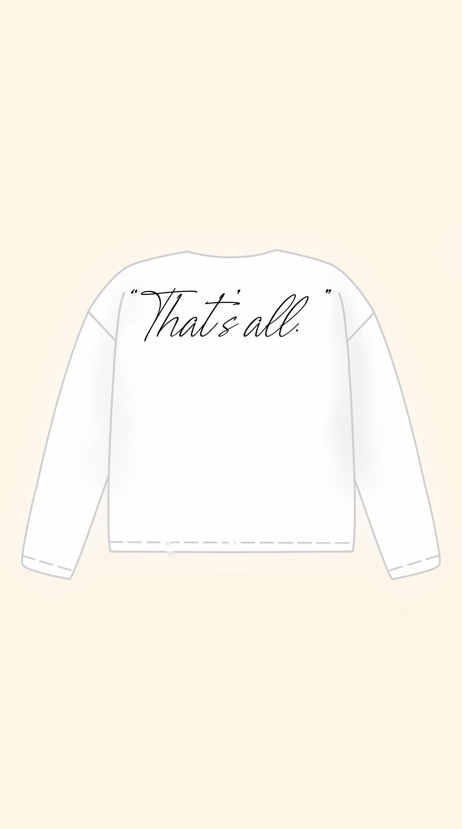 DEVIL BOXY WHITE LONGSLEEVE