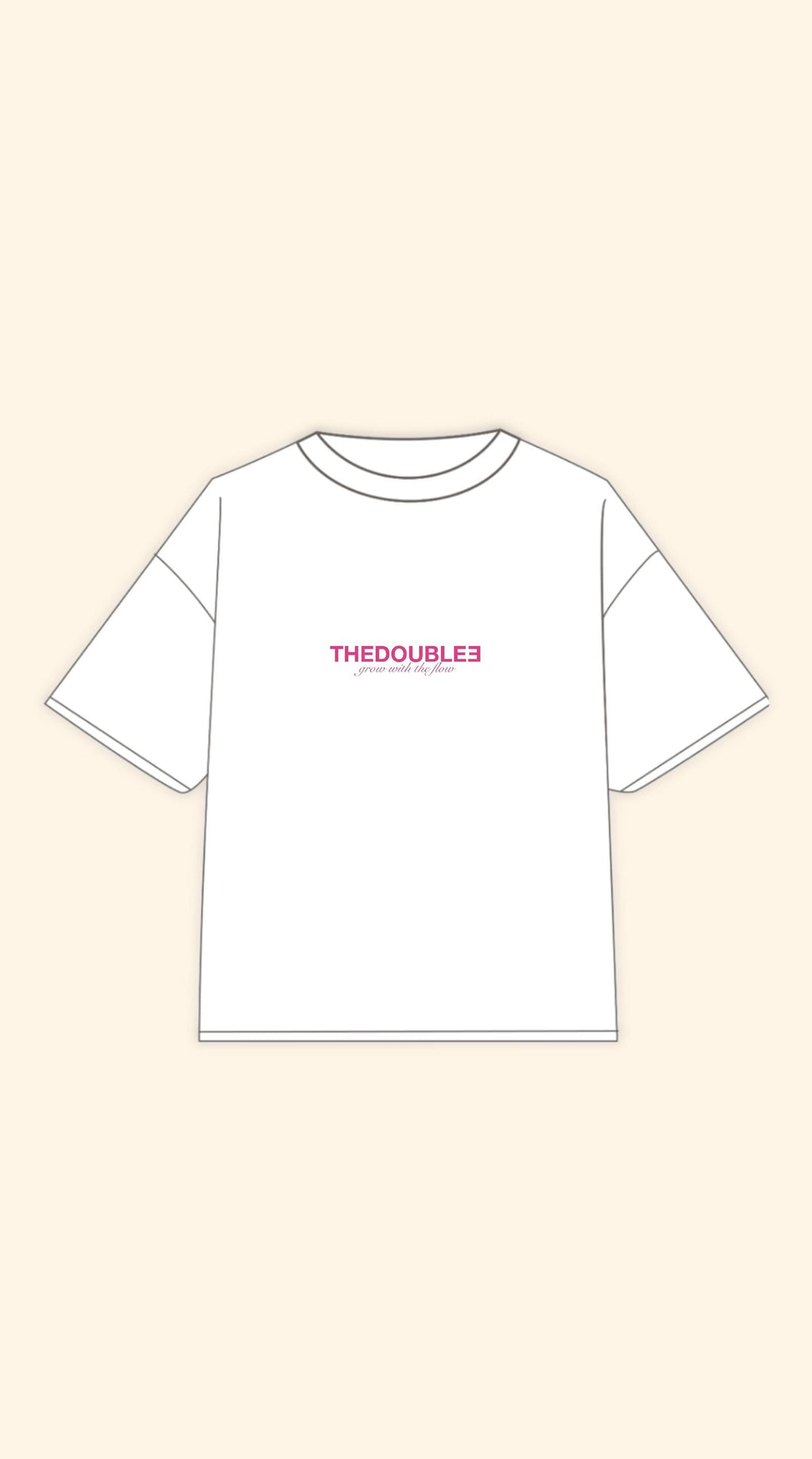BIG TITS BOXY WHITE TEE