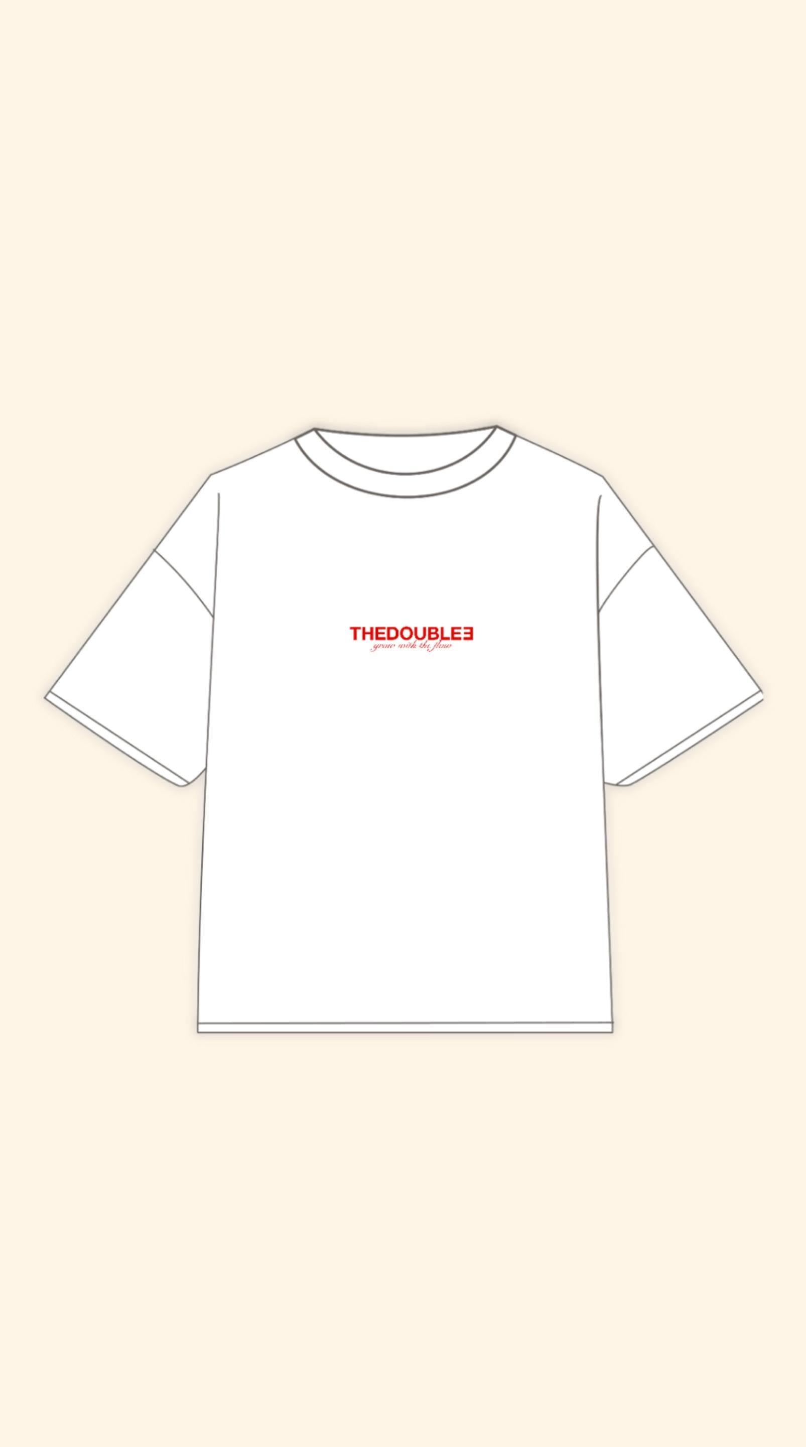 AMORE BOXY WHITE TEE