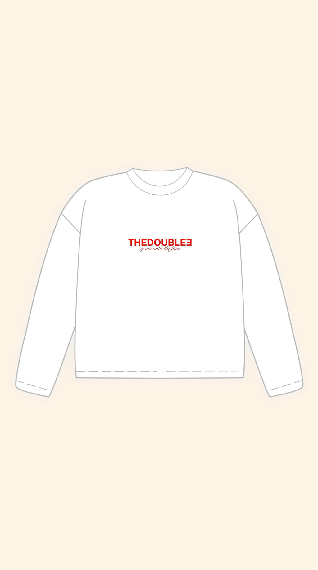 AMORE WHITE LONGSLEEVE