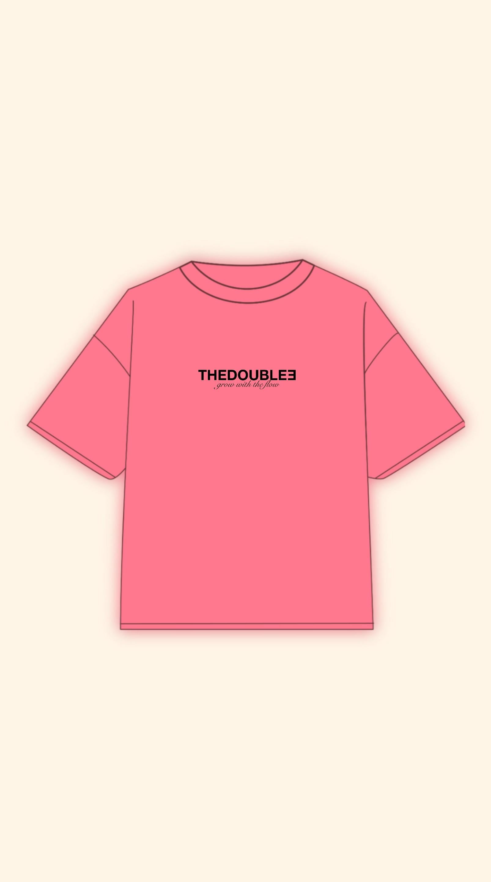 AURA BOXY PINK TEE