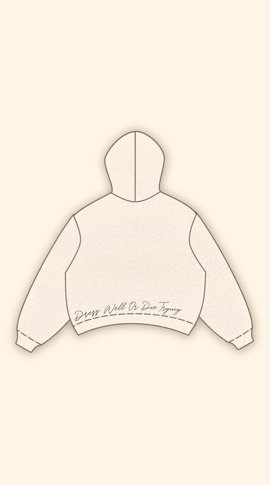 PATCH LOGO BOXY DARK GREY HOODIE
