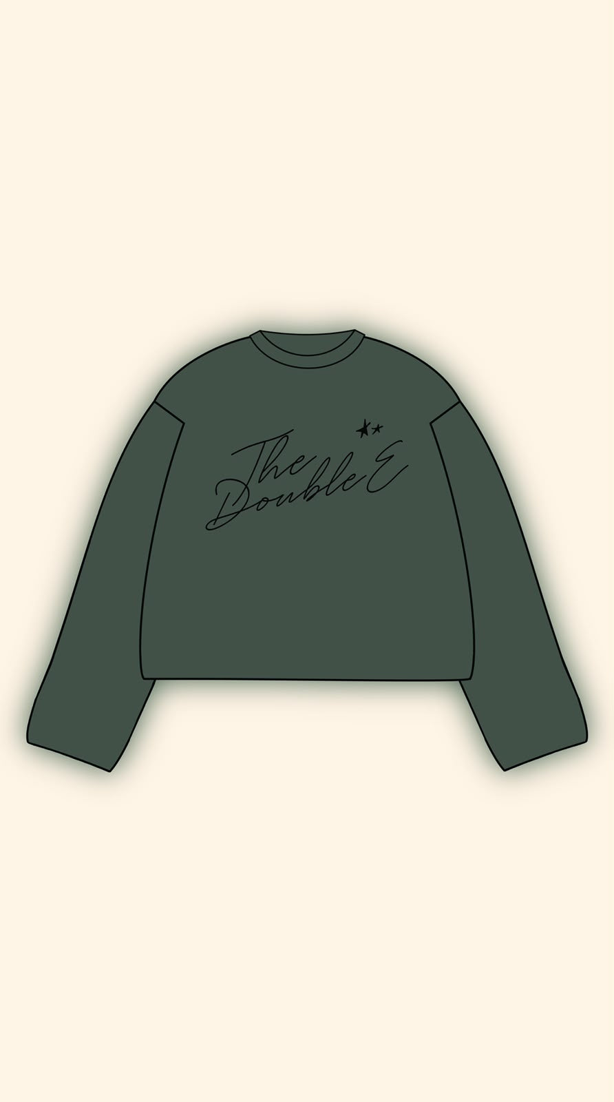 ITALICS LOGO MOHAIR SWEATER