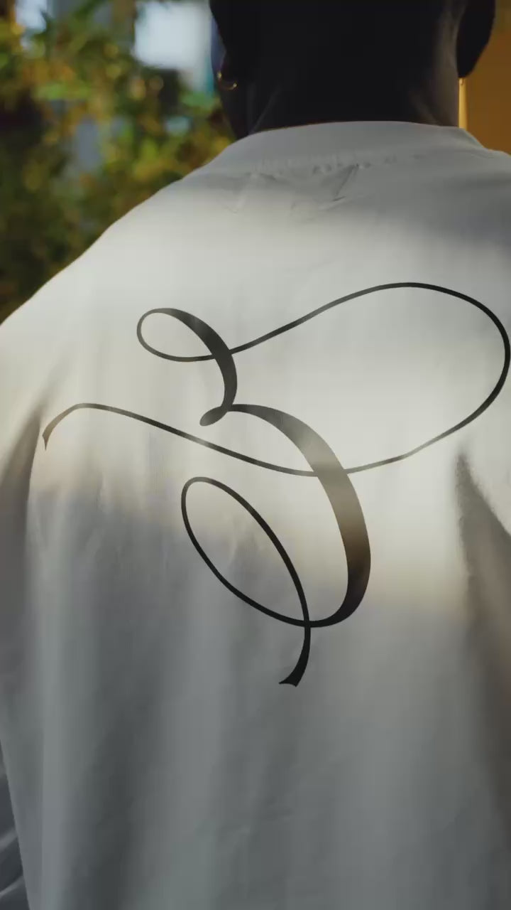 E LOGO LONGSLEEVE WHITE