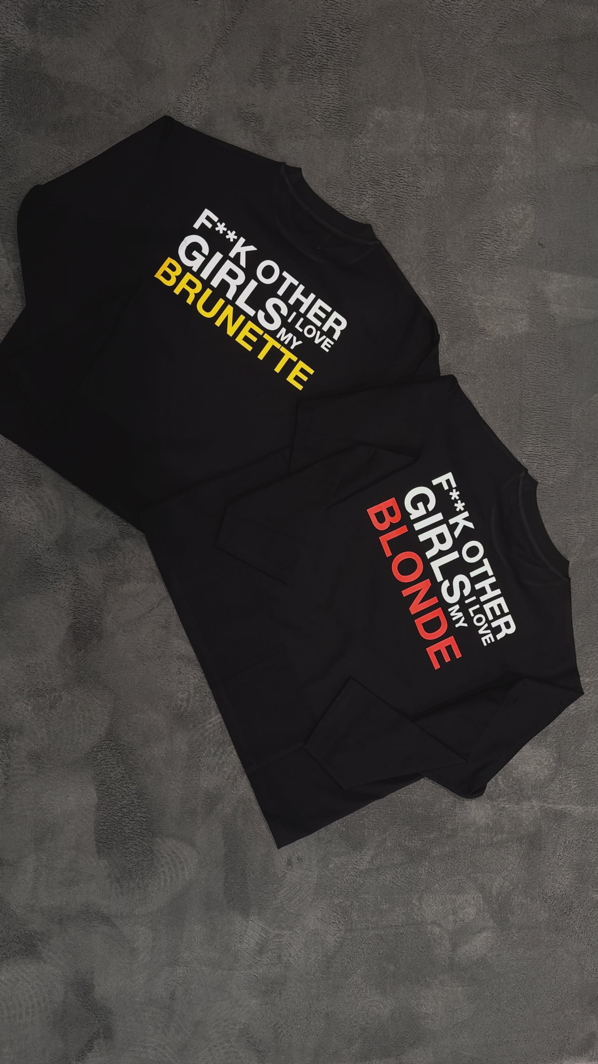 MY BRUNETTE BOXY BLACK LONGSLEEVE