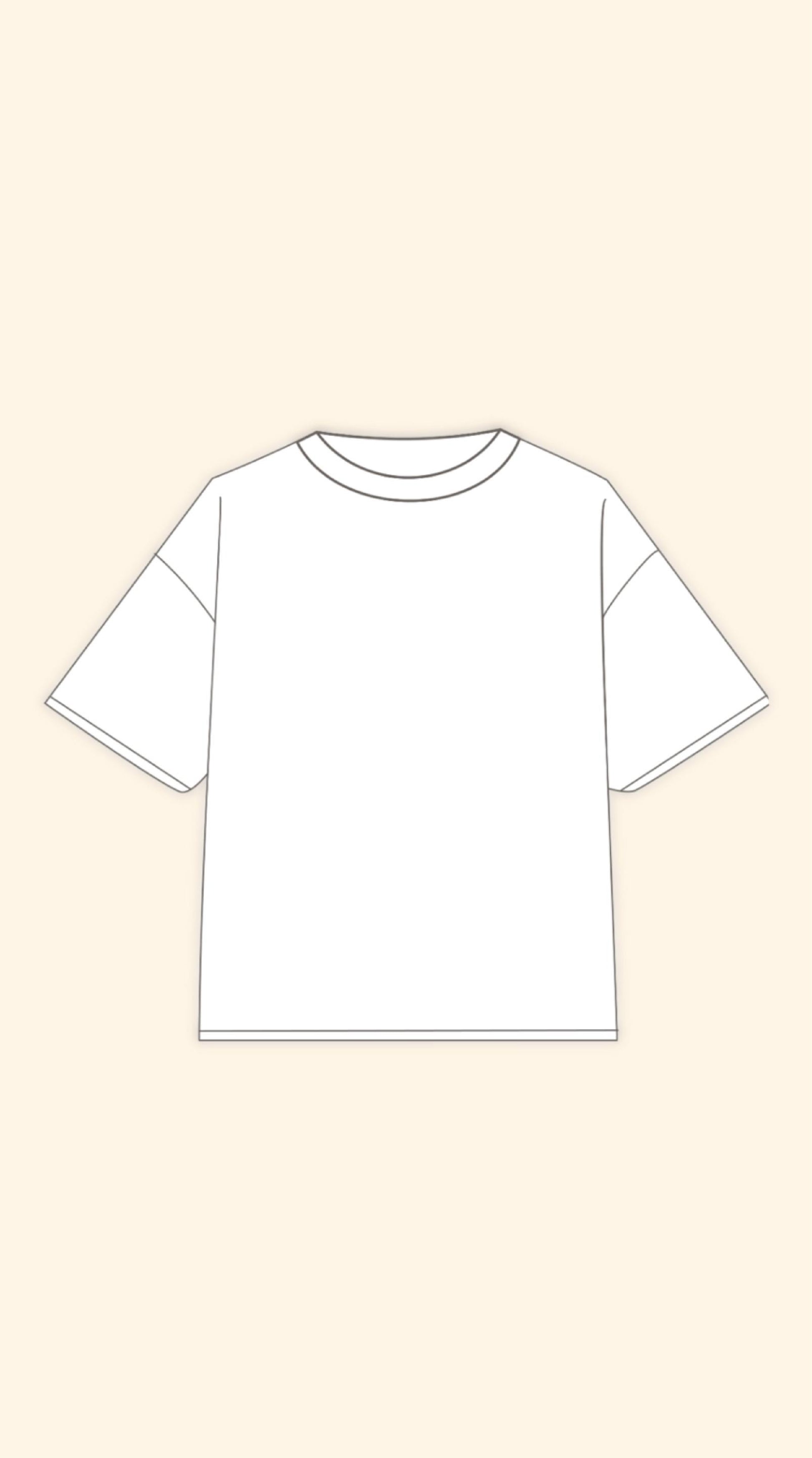 LUCKY TO BE HERE BOXY WHITE TEE